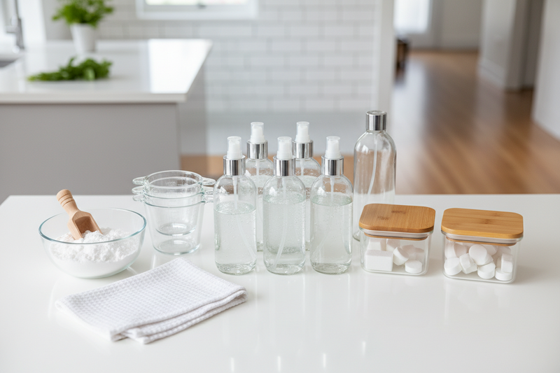 The Ultimate Guide to Choosing Clear Cleaning Supplies for Every Room