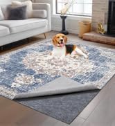 Non-Slip Rug Pads 1/4” Thick, 2x20Ft Waterproof Rugs Non Skid Rug Pad by TUOTPE