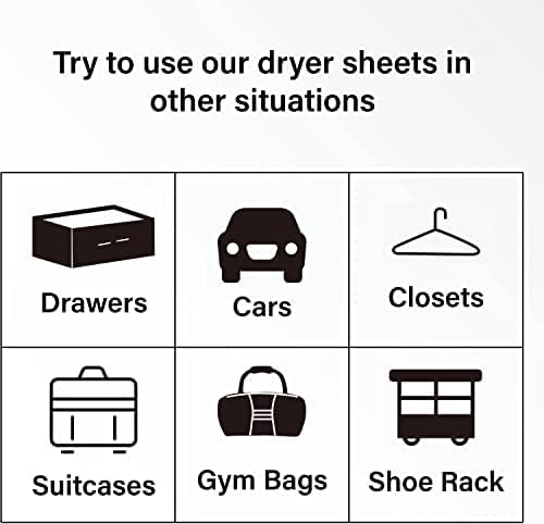 Dr.Easy Dryer Sheets Free & Clear Plant Based all ingredients - Image 7