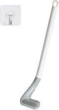 Golf Toilets Brushes, Toilet Cleaning Brush, Flexible Bendable Silicone Long by Kucucyle