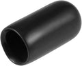 uxcell 20pcs Rubber End Caps 1/4" ID Vinyl Round Tube Bolt Cap Cover Thread by uxcell