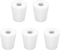 Labasics 5-Pack 3# Single-Hole Silicone Stoppers, Durable and Reusable Silicone by Labasics