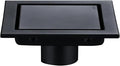 RANDOM Black Shower Drain Square by RANDOM