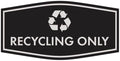 Fancy Recycling Only Sign by SignsByLITA