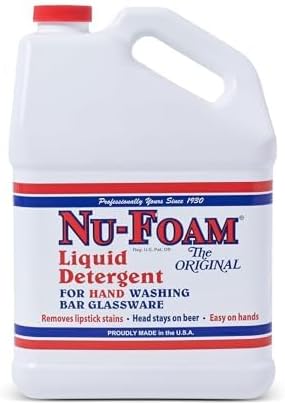 Nu-Foam Liquid Detergent for Bar Glassware - Image 6