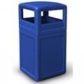Commercial Zone-73290499 PolyTec 42 Gallon Square Waste Container by CommercialZone