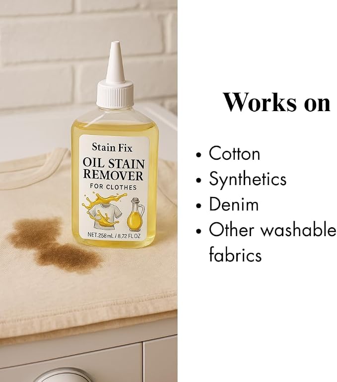 Instant Oil Stain Remover for Clothes - Image 4