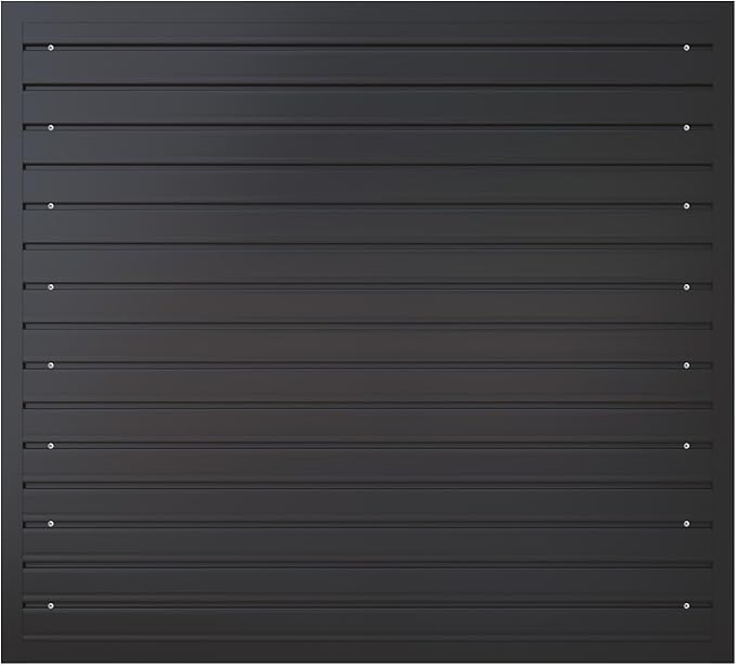 NeatiEase Slatwall Panel Wall Storage Systems, 4 x 4ft Slat Wall Paneling by NeatiEase