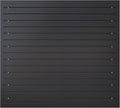 NeatiEase Slatwall Panel Wall Storage Systems, 4 x 4ft Slat Wall Paneling by NeatiEase