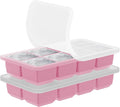 2 Pack Silicone 2 Inch Large Ice Cube Molds by Unknown