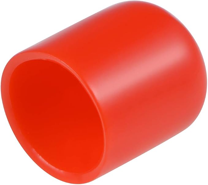 uxcell 20pcs Rubber End Caps 18mm ID Vinyl Round Tube Bolt Cap Cover Thread by uxcell