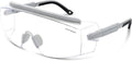 UKNOW Safety Goggles Over Glasses, Safety Glasses Anti Fog Wraparound Eye by UKNOW