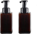 Foaming Soap Dispenser, 450ml Refillable Modern Square Pump Bottle by coldchill