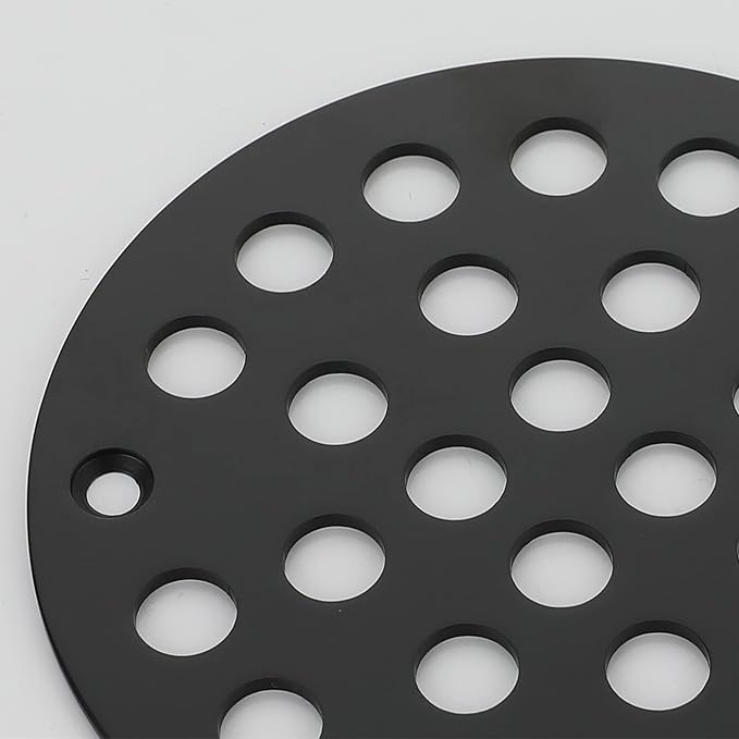4-Inch Screw-in Shower Strainer Drain Cover Replacement Floor Strainer - Image 4