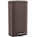 Arlopu 8 Gallon Step Trash Can, Stainless Steel Garbage Bin, Soft-Close Rubbish by Arlopu