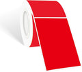 STARLIBOO 250 Red 2*3 Inch Rectangle Removable Writable Color Coding Labels by STARLIBOO