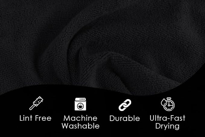 Avalon Towels Microfiber Cleaning Cloths Size 16" x 16", Highly Absorbent - Image 7