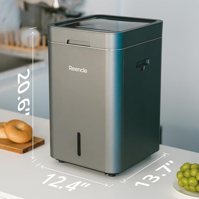 Reencle Gravity Electric Composter - 22L Kitchen Composter– Decomposes 3.3 lbs - Image 7