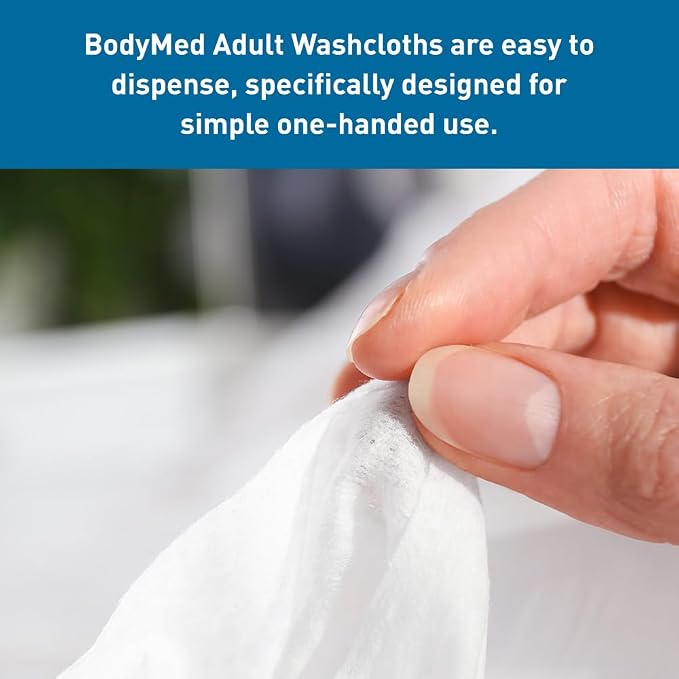 BodyMed Adult Disposable Incontinence Wipes, 48 Wipes/Pack - Image 4