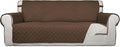 PureFit Reversible Quilted Sofa Cover, Water Resistant Slipcover Furniture by PureFit