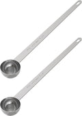 2PCS 1 Tablespoon Coffee Scoop, One tbsp Stainless Steel Scooper by LEIFENY