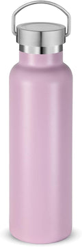 Neihepal Pink Stainless Steel Water Bottles, 20 Ounce Vacuum Insulated Double by Neihepal
