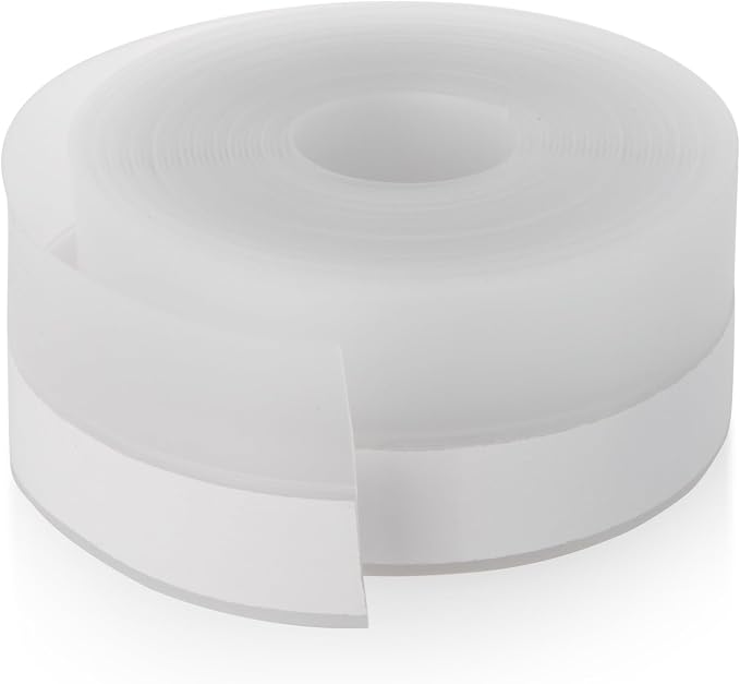 Silicone Weather Stripping Door Seal Strip, 16.4 Feet Self Adhesive Sealing by Vivikivi