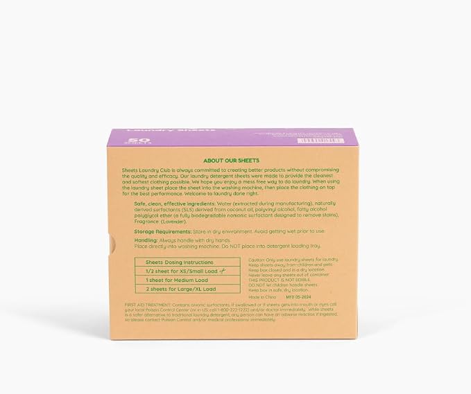 Sheets Laundry Club Laundry Detergent Sheets, 100 Loads - Image 2