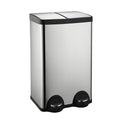 Dual Trash Can, 60 Liter/16 Gallon Dual Bin Trash Can by JM%C2%B7YIPENG