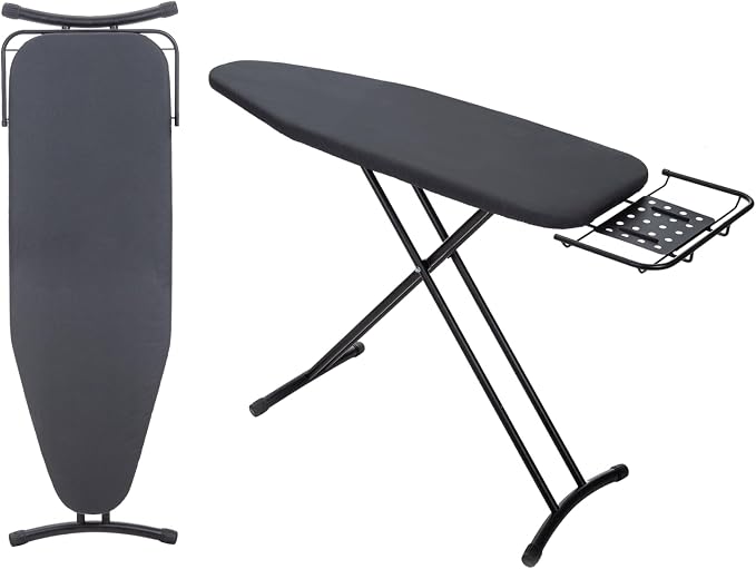 Ironing Board 48" x 15" with Retractable Iron Rest, RAINHOL Heavy Duty Full by RAINHOL