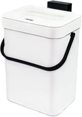 Kitchen Compost Bin Indoor for Counter Top, Hanging Small Trash Can by Jesintop
