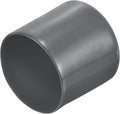 uxcell 20pcs Rubber End Caps 49mm ID Vinyl Round Tube Bolt Cap Cover Thread by uxcell