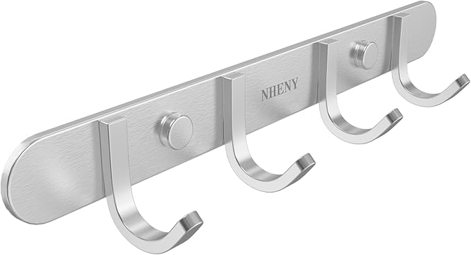 Coat Hook Wall Mount Towel Hook Rack by NHENY