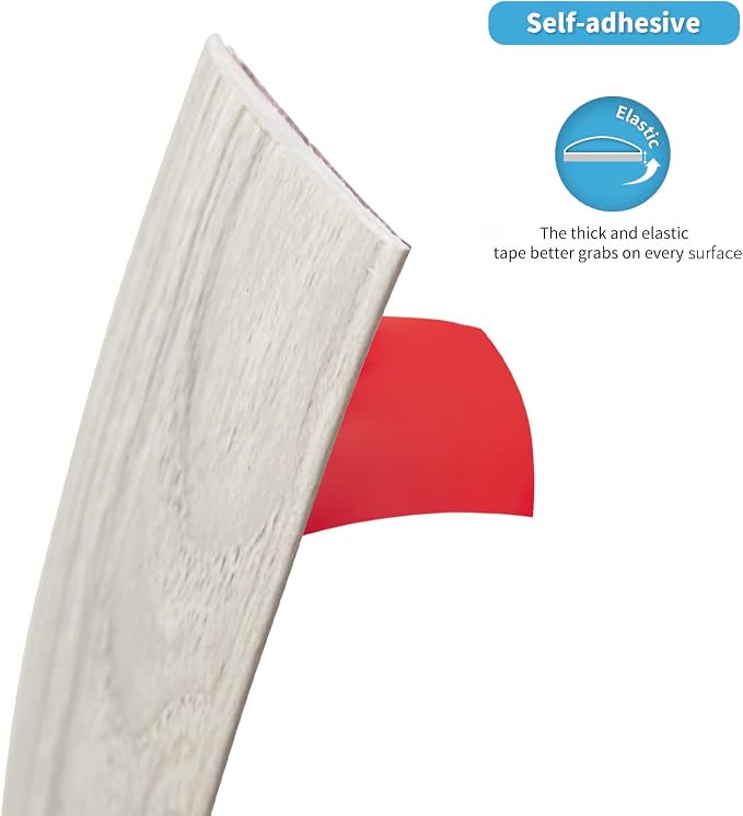 Art3d Self Adhesive Vinyl Floor Transition Strip, Laminate Floor Strip Floor - Image 8