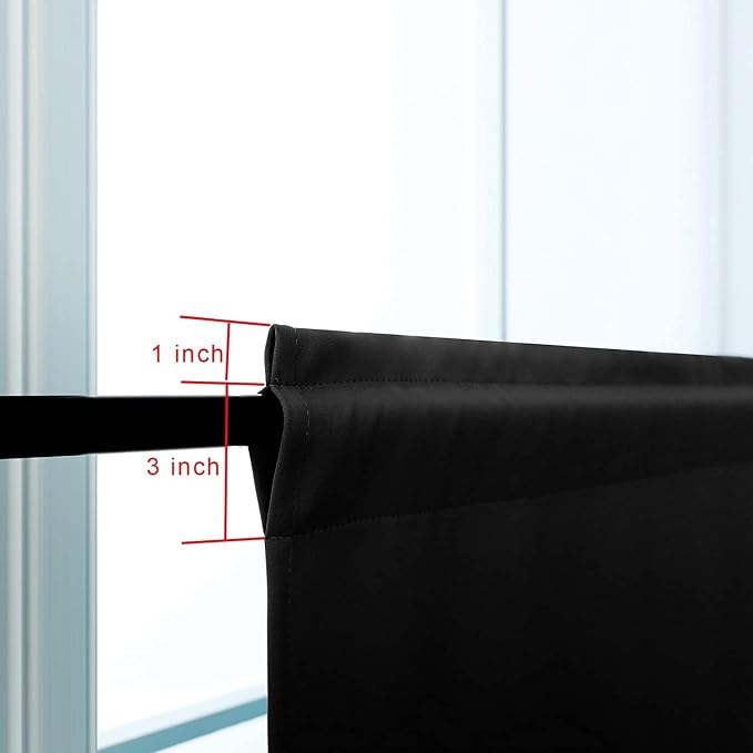 Pickluc Rod Pocket Tier Curtain - Image 3