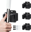 3PCS Broom and Mop Holder, Heavy Duty Garden Tool Organizer Rack Rake and by JAMEND+CLXP