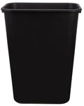 Amazon Basics Trash Can, Rectangular Commercial Office Wastebasket, 10 Gallon by AmazonBasics