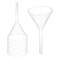 PATIKIL 3.5 Inch Clear Plastic Funnel by PATIKIL