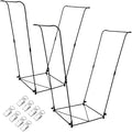 2 Pack Trash Bag Holder, Metal Garbage Bag Holder, 30-45 Gallon Portable Trash by EnjoyYourDaylife