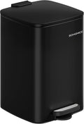 SONGMICS Kitchen Trash Can, 5.2-Gallon Trash Bin, Stainless Steel Garbage Can by SONGMICSbySONGMICSHOME