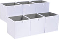 Amazon Basics Cube Organizer Bins, Collapsible Storage Baskets by AmazonBasics