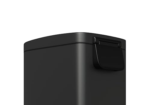 Garvee 13 Gal and 2.6 Gal Metal Trash Can Combo Set, Rustproof Garbage Can - Image 8