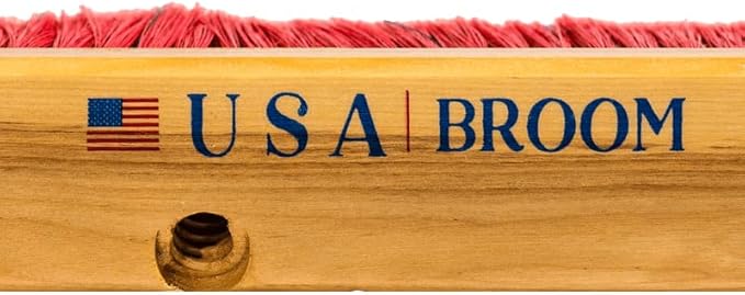 USA Broom 24" Soft Sweep Indoor Push Broom - Image 5