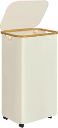 Laundry Basket with Wheels, 100L Hampers by Merkisa