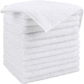 HOMEXCEL White Microfiber Cleaning Cloth, 12 Pack Premium Microfiber Towels by HOMEXCEL