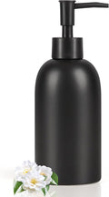 Natheeph 14OZ Ceramic Soap Dispenser Ceramic Soap Pump Dispenser Can Fill Liquid by Natheeph