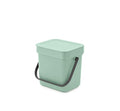 Brabantia Sort & Go Food Trash Can Small Countertop Kitchen Compost Caddy by BrabantiaUSA