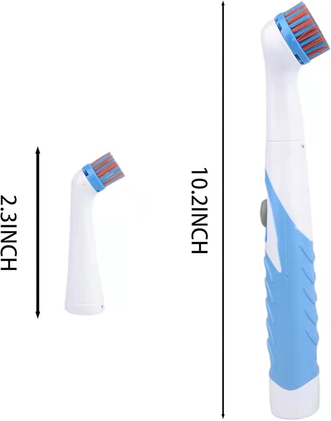 Electric Brush with 4-in-1 Multiple Brush Heads, Cordless Motorized Cleaning - Image 5