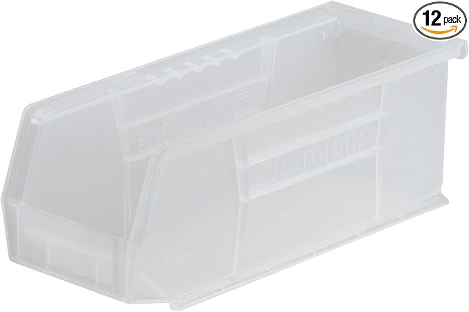 Akro-Mils 30224 AkroBins Plastic Storage Bins, Space-Saving Stackable Bins by Akro-Mils