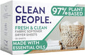 The Clean People Fabric Softener Sheets by CleanPeople